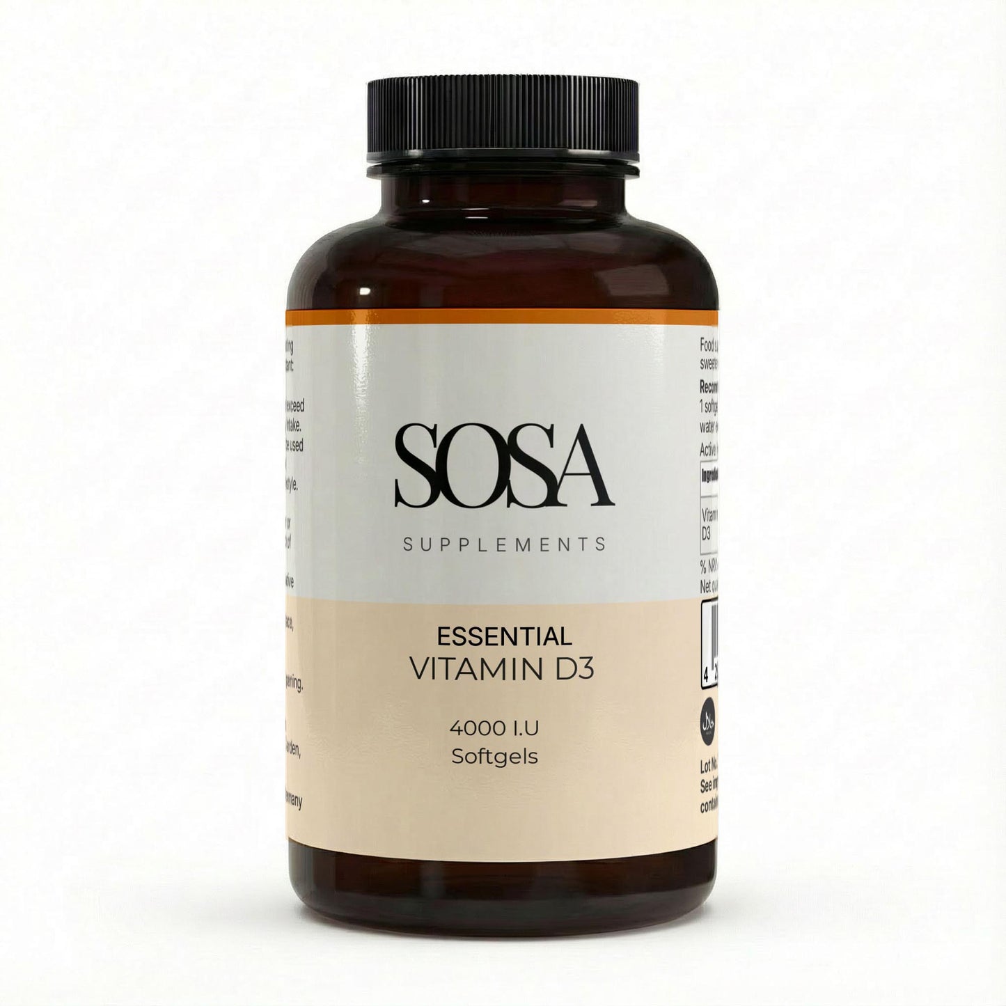 Essential Vitamin D3 4000 IU softgels