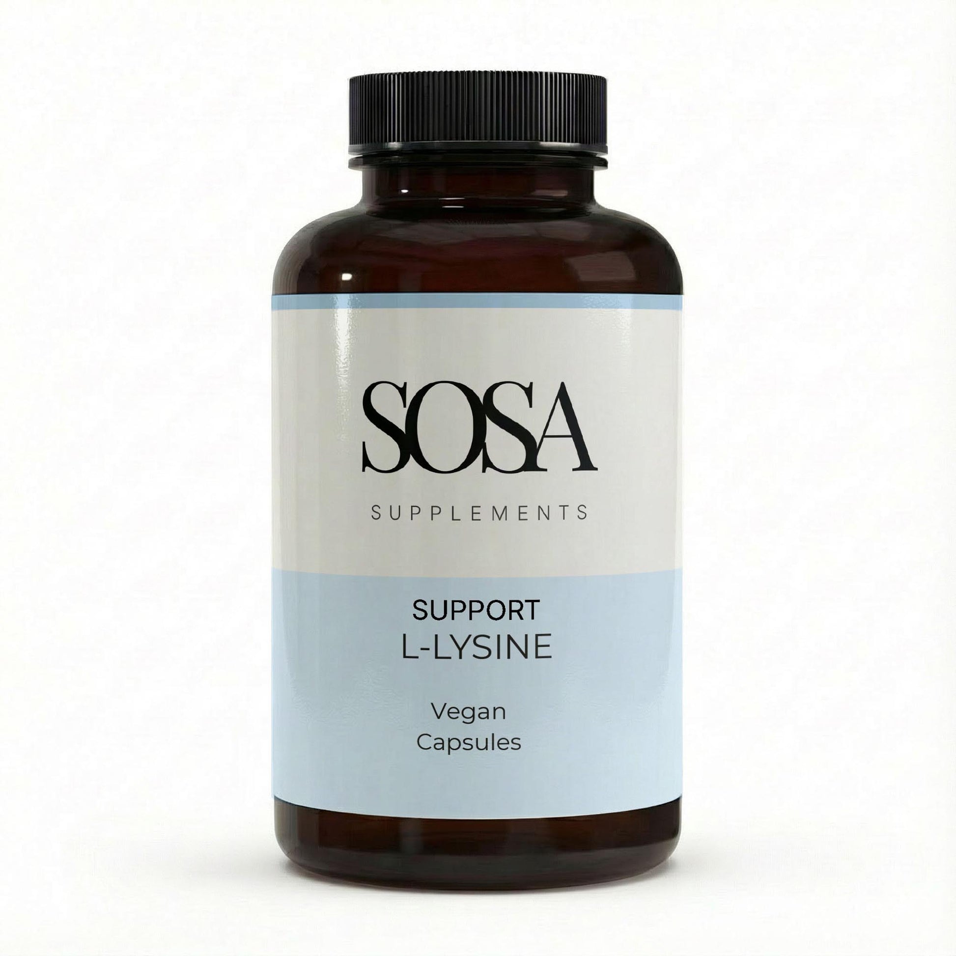 Support L-Lysine supplement capsules