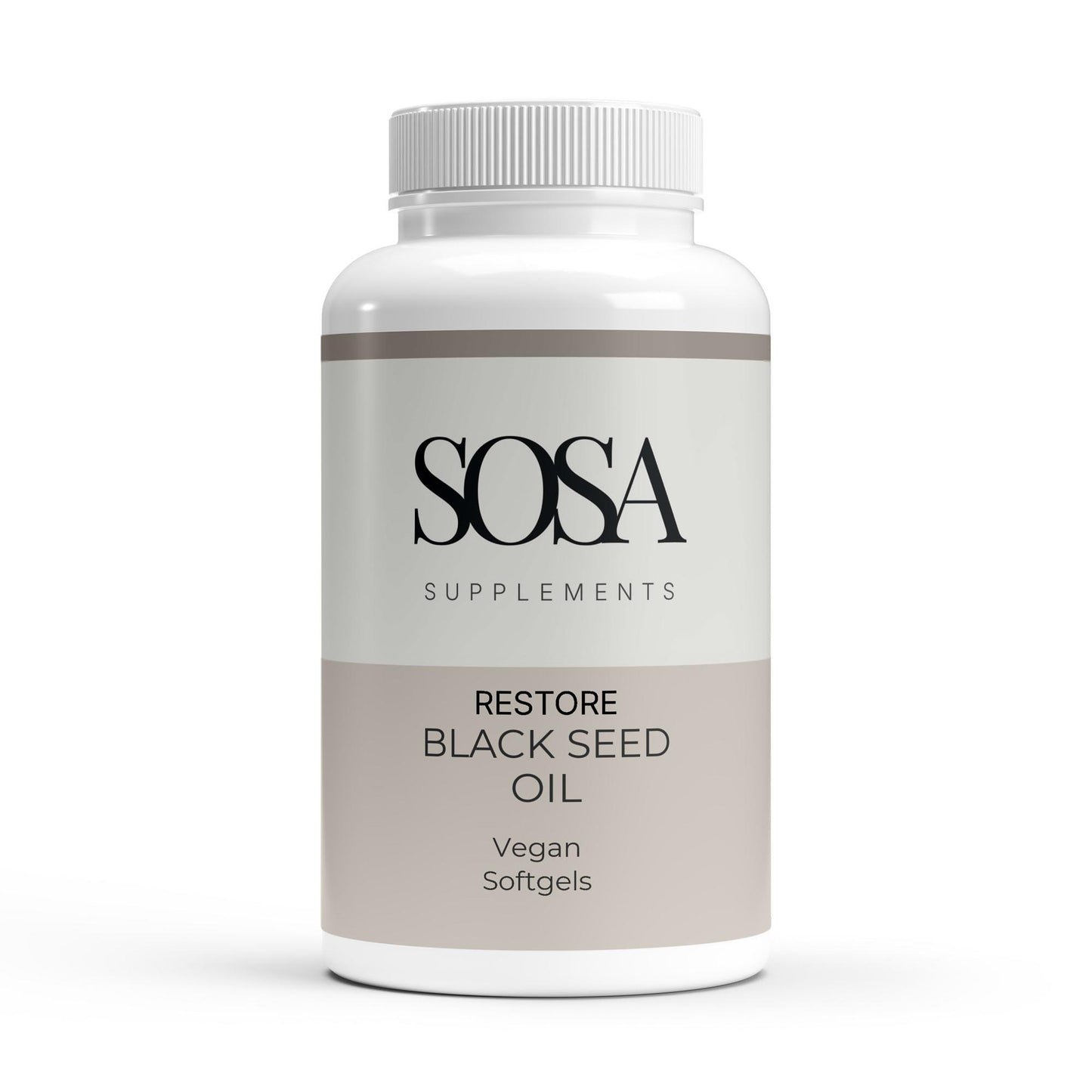 Restore Egyptian Black Seed Oil softgels