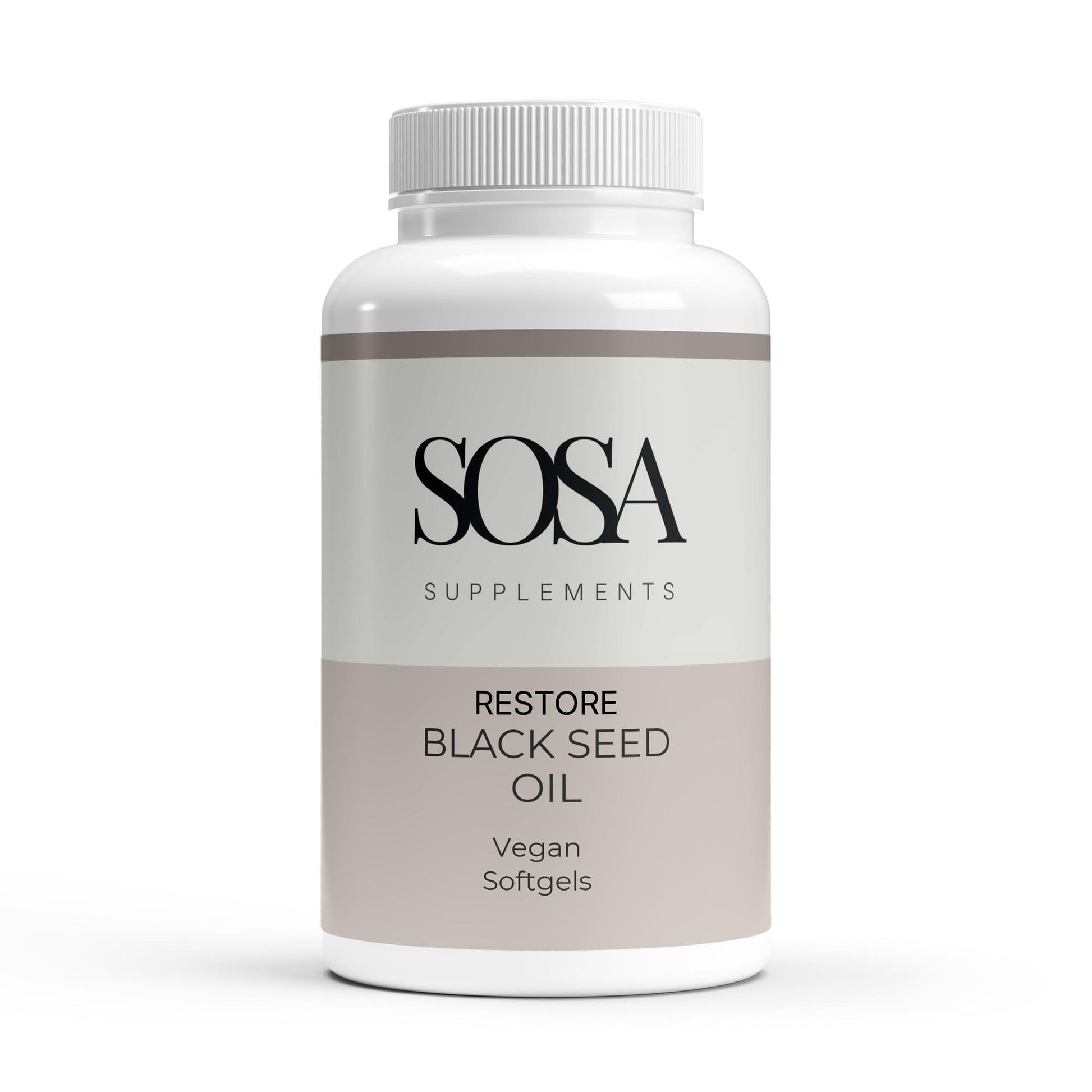 Restore Egyptian Black Seed Oil softgels