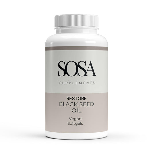 Restore Egyptian Black Seed Oil softgels