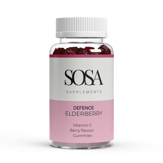 Defence Elderberry, Vitamin C and Zinc gummies
